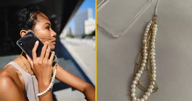 charme-telephone-perle-deau-douce-or