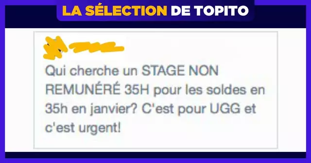 top pires offres emplois