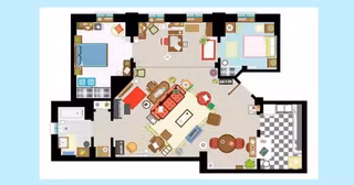 affiche-plan-lappart-de-how-i-met-your-mother