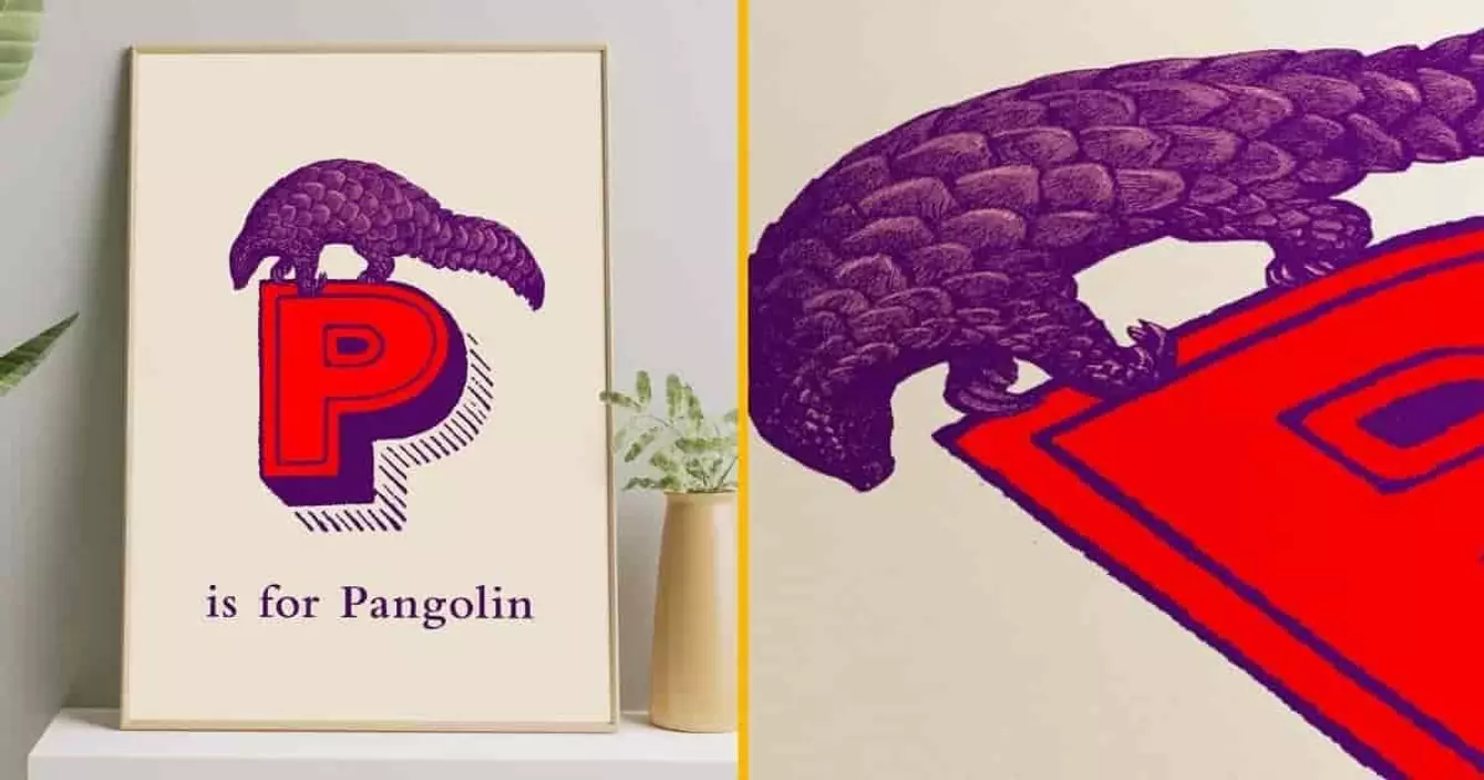 affiche-p-for-pangolin