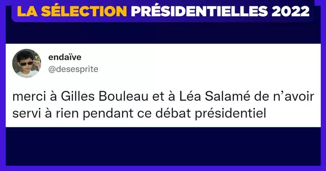 TweetsDebatPresidentiel2022