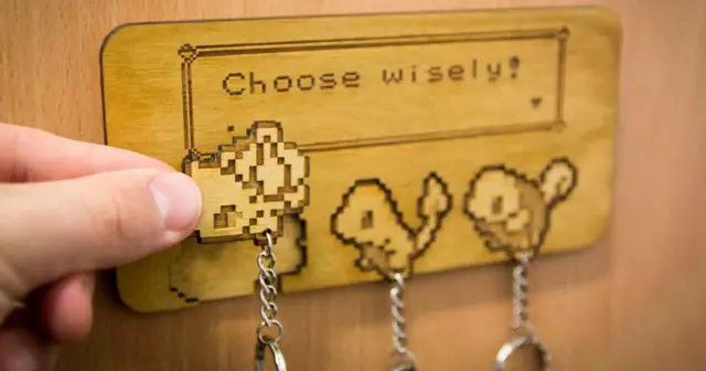 porte-cles-mural-pokemon-bois