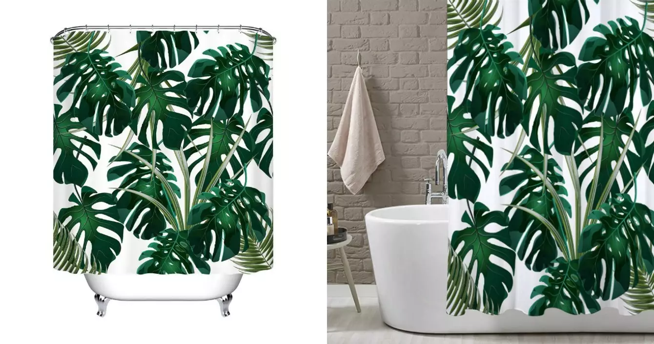 rideau-douche-monstera