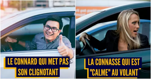 une connard voiture