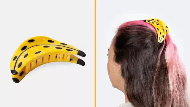 PINCE-CHEVEUX-BANANE