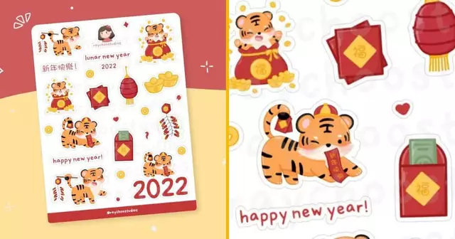 feuille-autocollant-nouvel-an-chinois