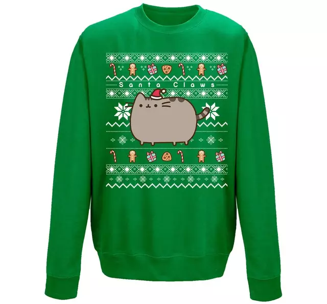Sweat shirt noel pusheen