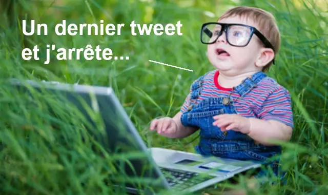 little boy with a laptop