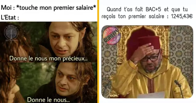 top memes salaire