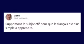 subjonctif