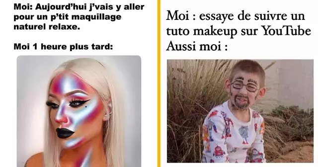top memes maquillage