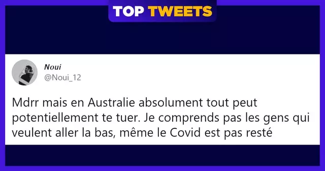 top tweet australie