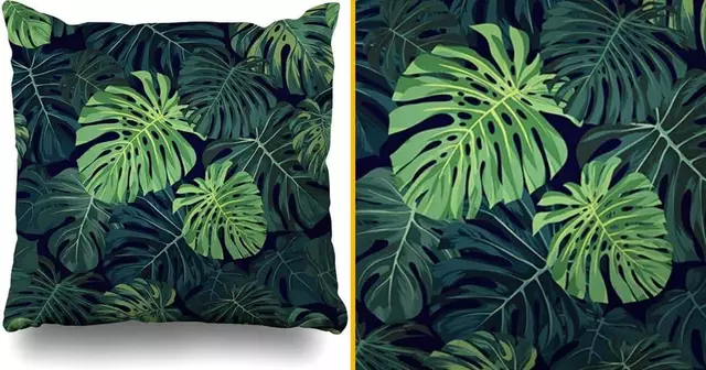 coussin-monstera