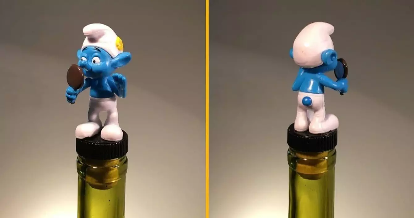 bouchon-bouteille-schtroumpf