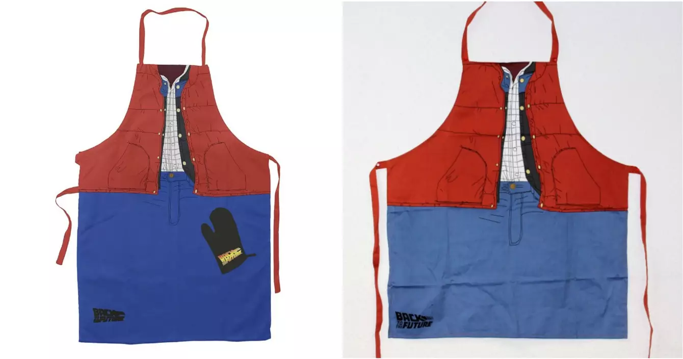 retour vers le futur apron