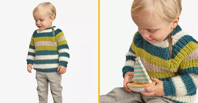 pull-raye-enfant-tricot