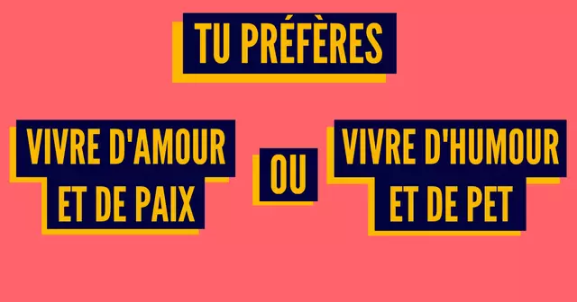 une tu preferes