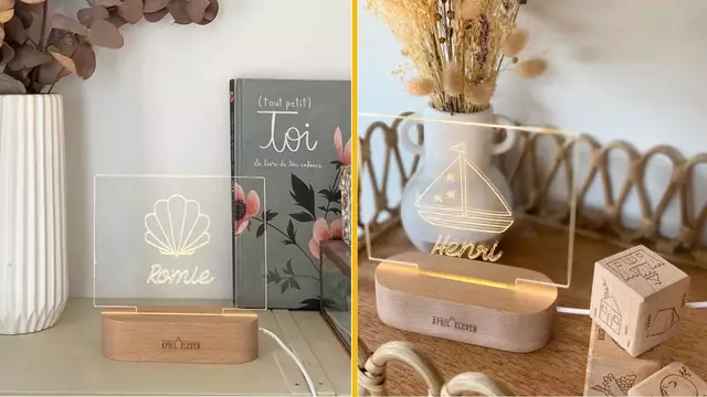 VEILLEUSE-BOIS-PERSONNALISEE