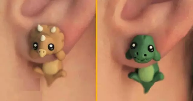 boucle-oreille-dino-accrochent-lobe