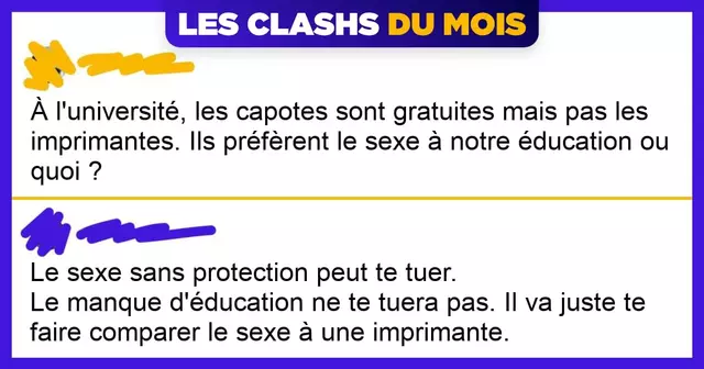 top clash mois 17