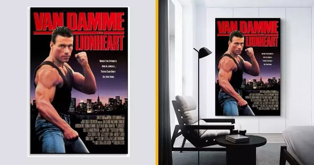 un-poster-de-jean-claude-van-damme