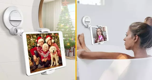 support-ventouse-tablette-console