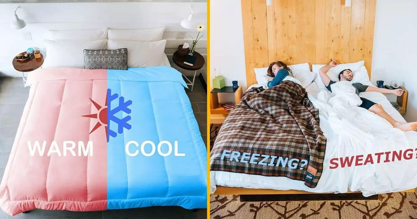 couette-partie-chaude-froide