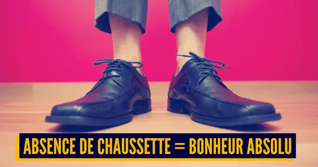 ABSENCE CHAUSSETTES