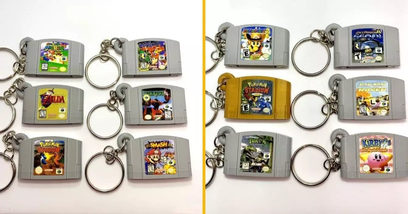 porte-clé-nintendo-64