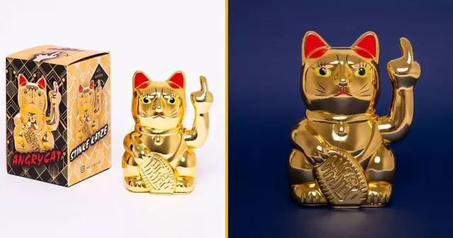 chat-porte-bonheur-fuck-maneki-neko
