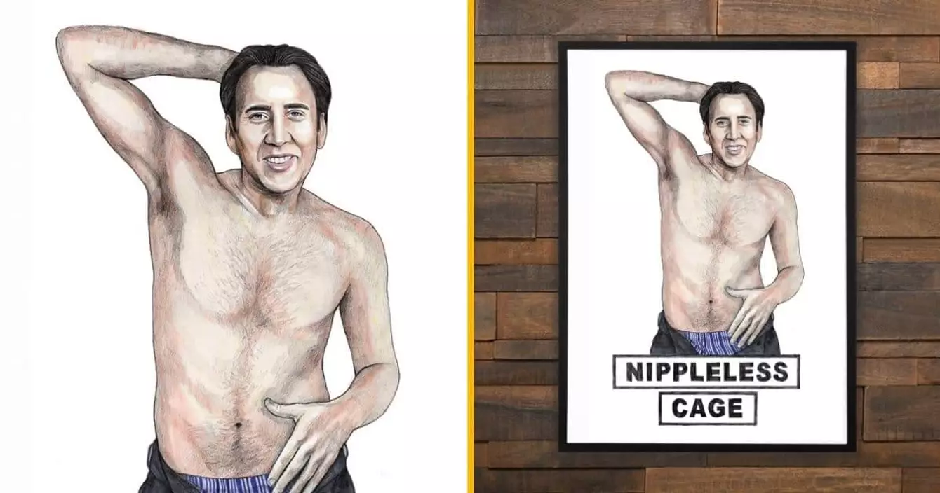 affiche-nicolas-cage-sans-tetons-nippleless-cage