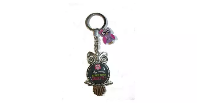 porte-cle-tata-hyper-chouette