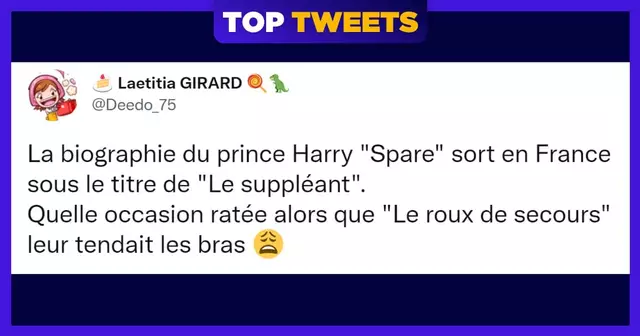 TweetsLivresPrinceHarry