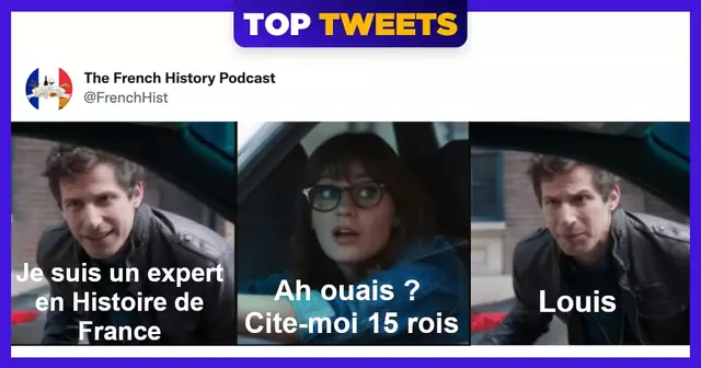 top tweets histoire france 2