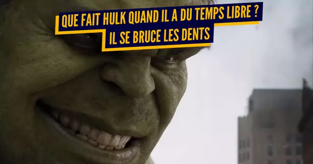 une blague avengers