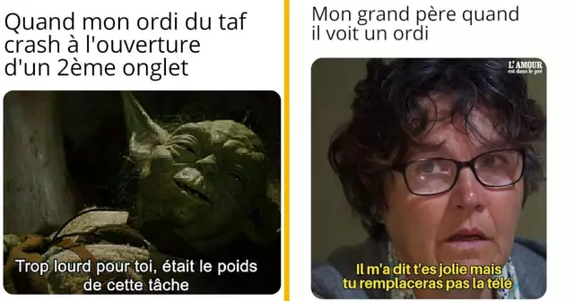 top memes ordinateur