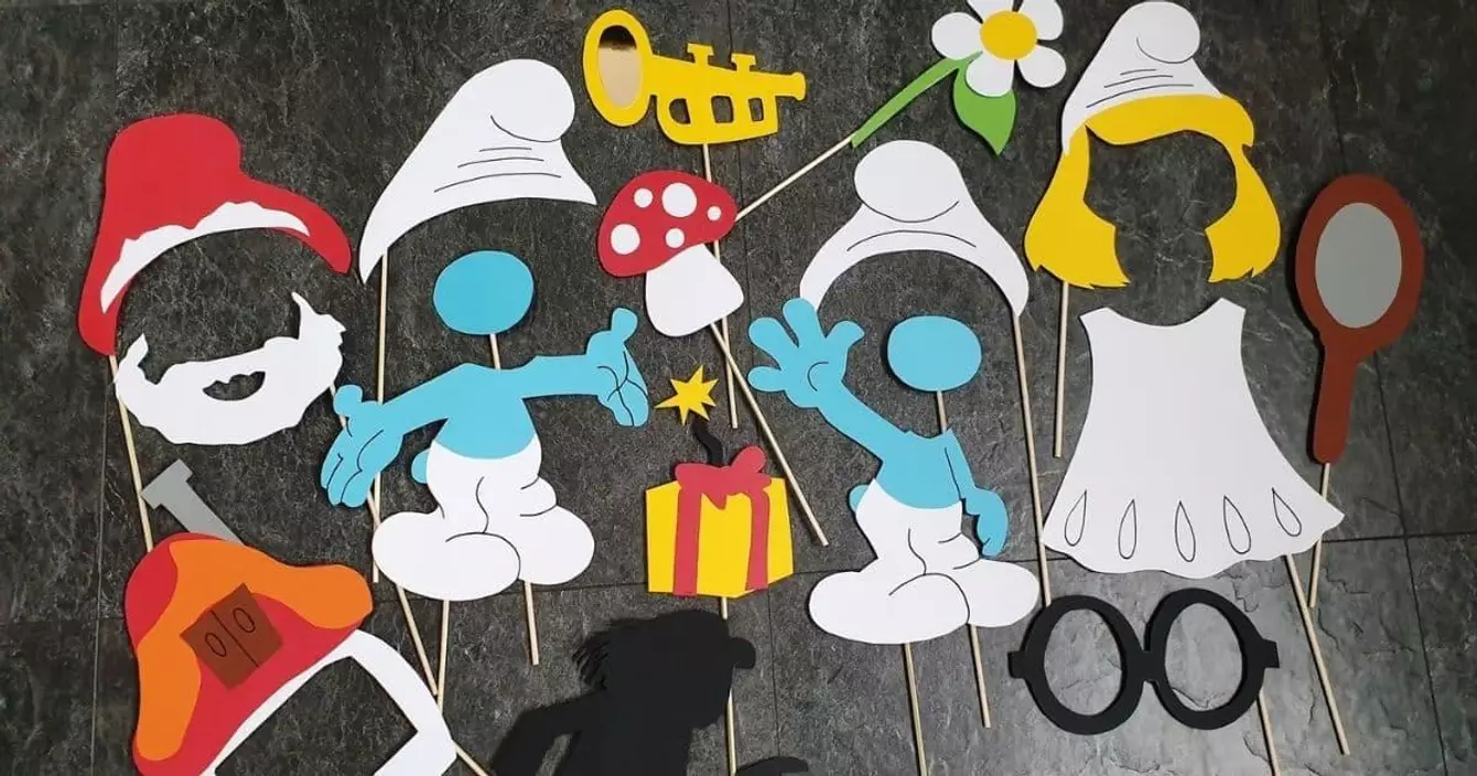 accessoires-photobooth-schtroumpfs