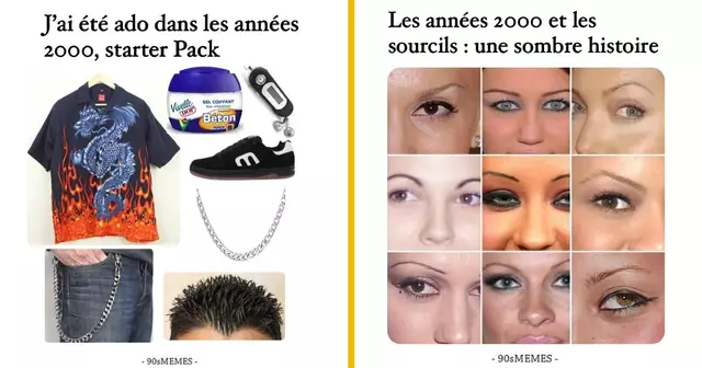 top memes années 2000