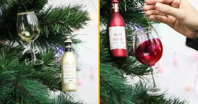 boules-noel-verre-vin-bouteille-rouge-blanc