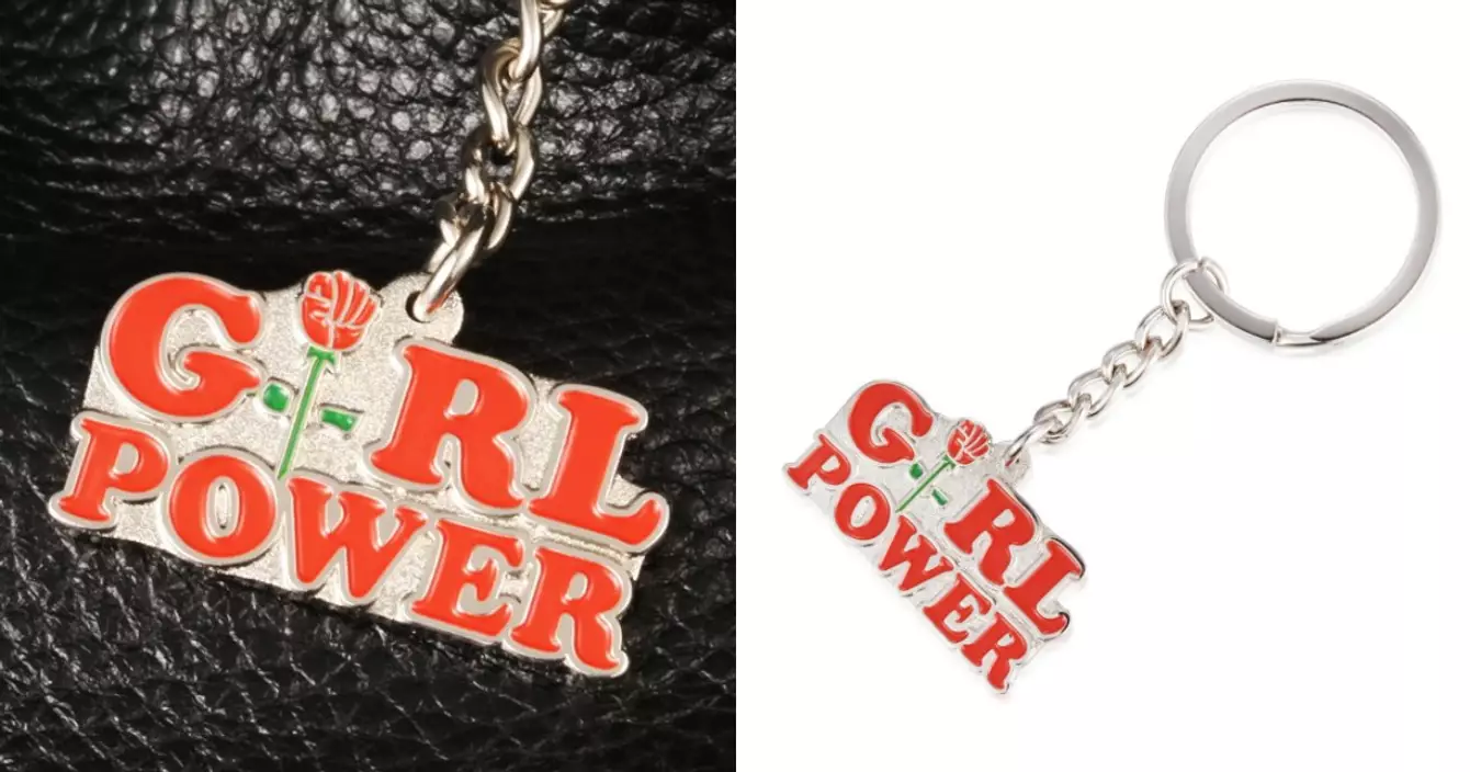 porte-cle-girl-power