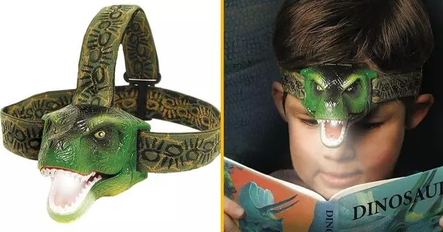 lampe-frontale-dinosaure