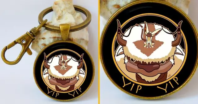 porte-cle-appa-bison-volant