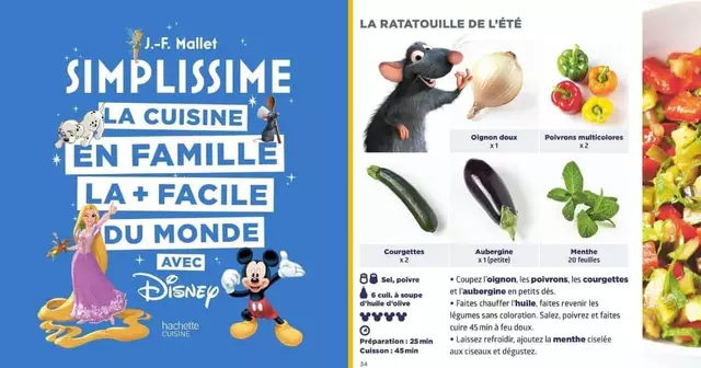 livre-recettes-simples-disney