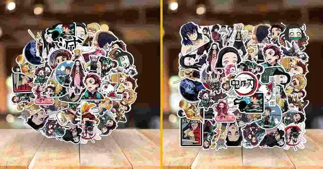 autocollants-demon-slayer