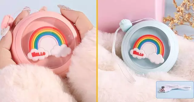 chauffe-main-arc-en-ciel