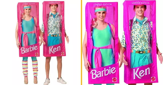 costume-couple-barbie-ken-boite