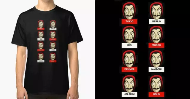 tshirt-perso-casa-papel