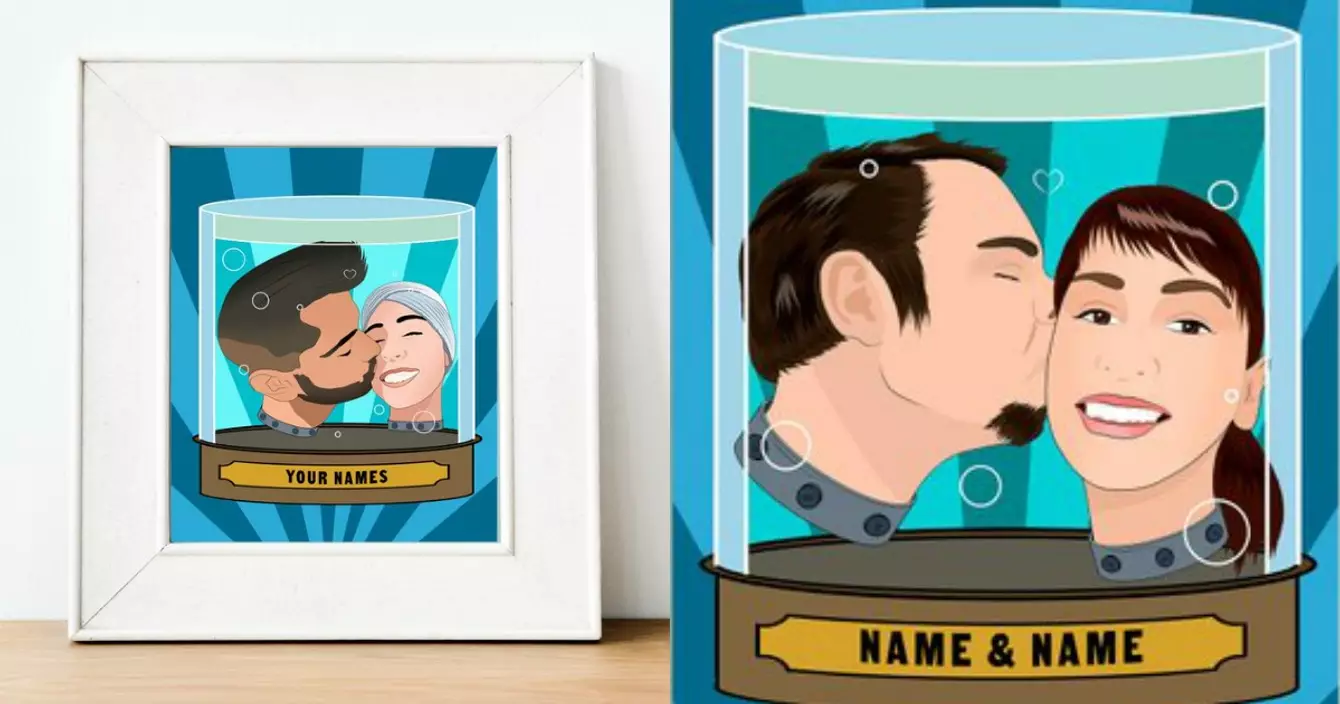 cadre-futurama-couple