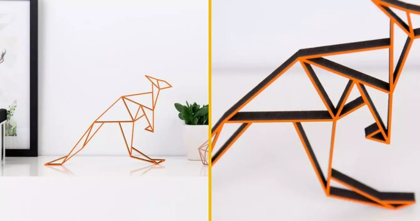 sculpture-kangourou-origami