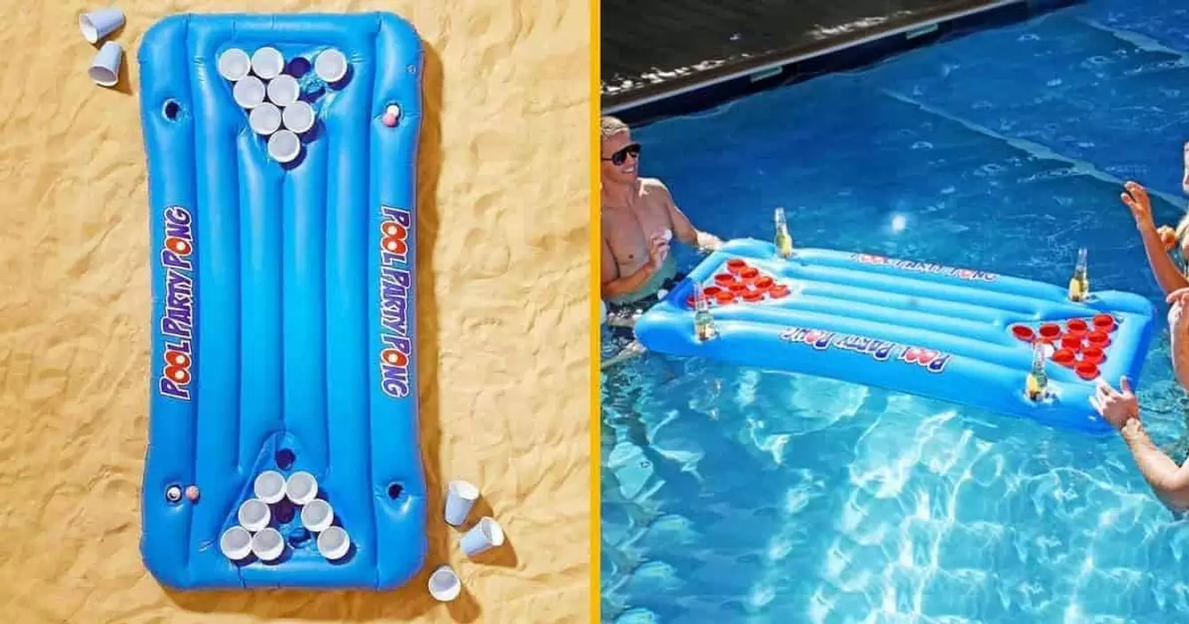 table-beer-pong-gonflable